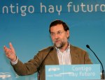 Mariano Rajoy este sbado en Santander